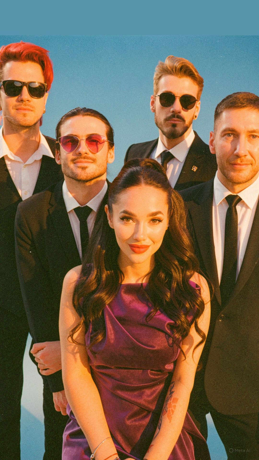 Band performing at a wedding